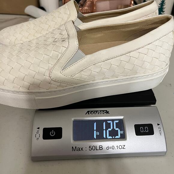 M. Gemi Sneakers Womens 7.5 The Cerchio Due Woven Nubuck Slip-on  Italian Made - Picture 13 of 13